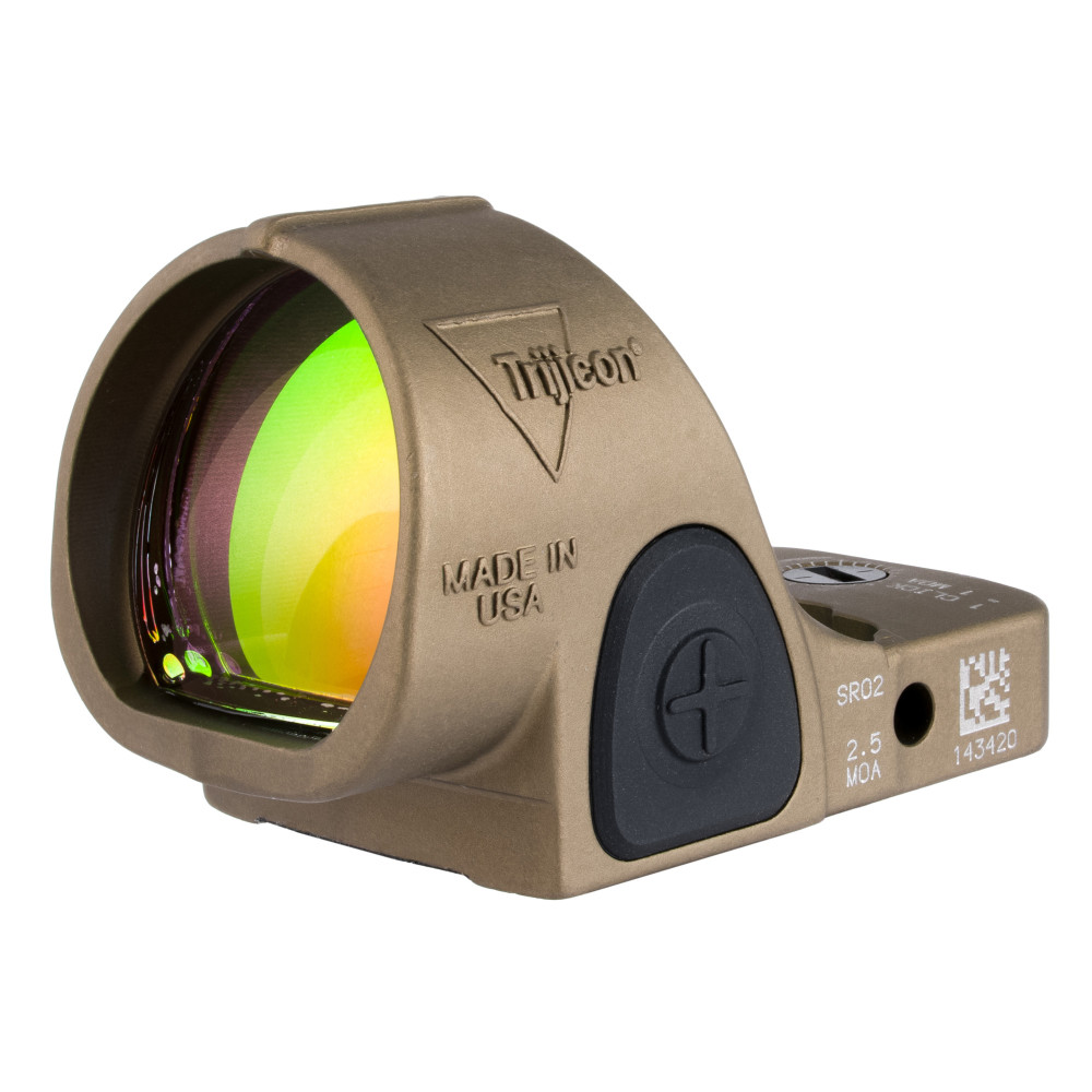 TRIJICON SRO 5 MOA RED DOT COY BRN
