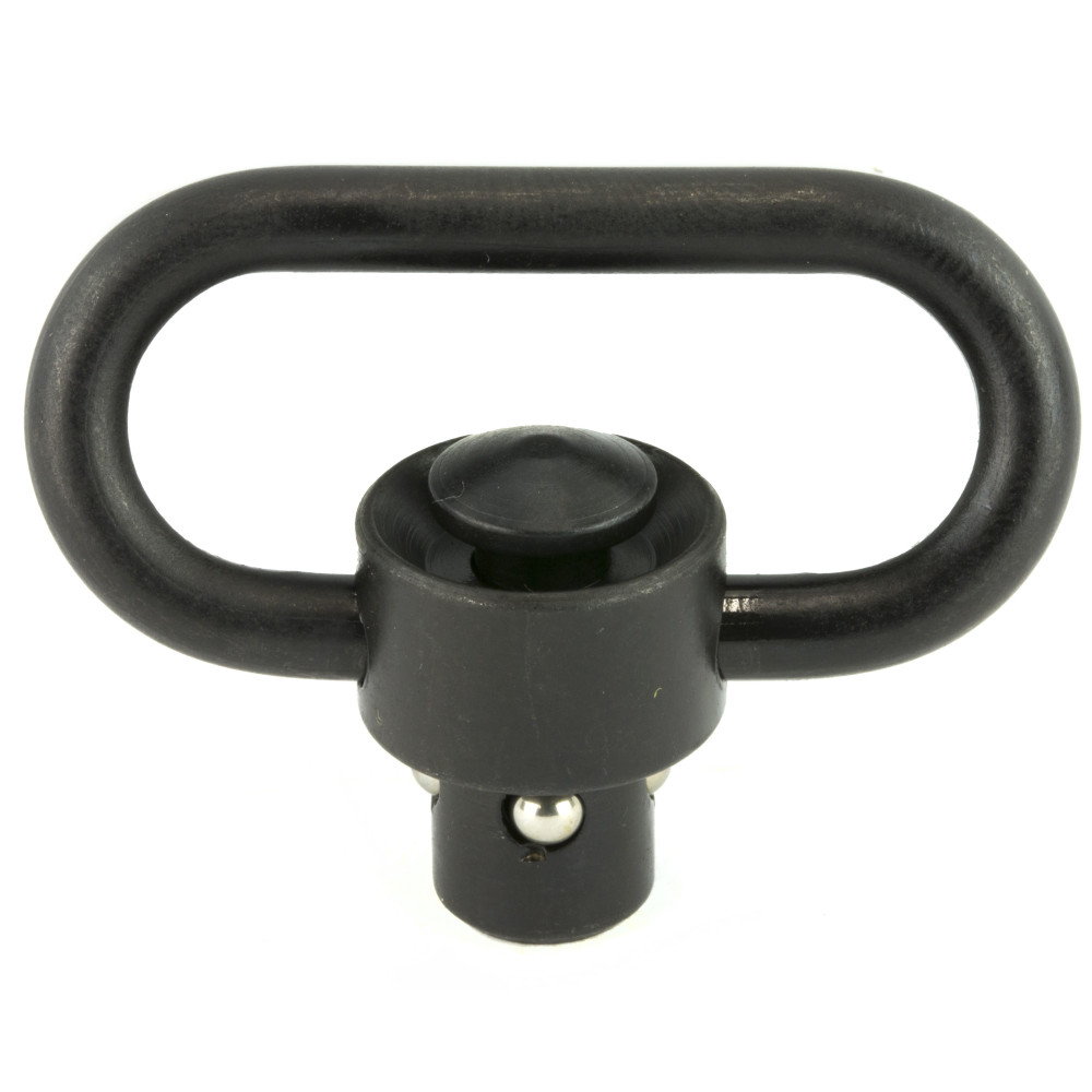 UTG BUTTON QD SLING SWIVEL 1.38" BLK