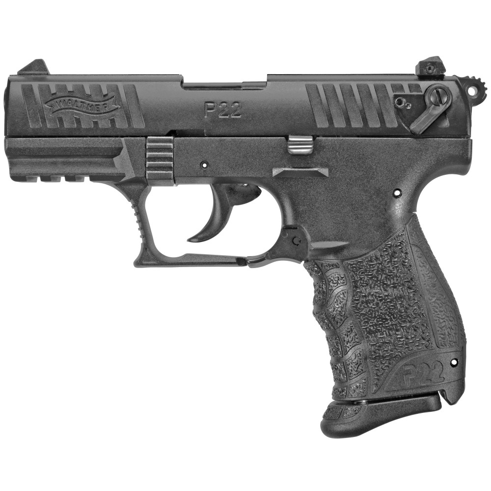 WAL P22Q 22LR 3.42" 10RD BLACK