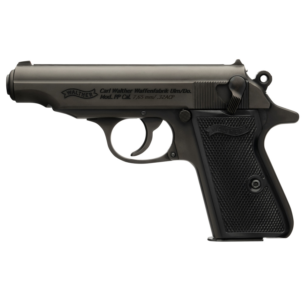 WAL PP 32ACP 3.9" 8RD BLK