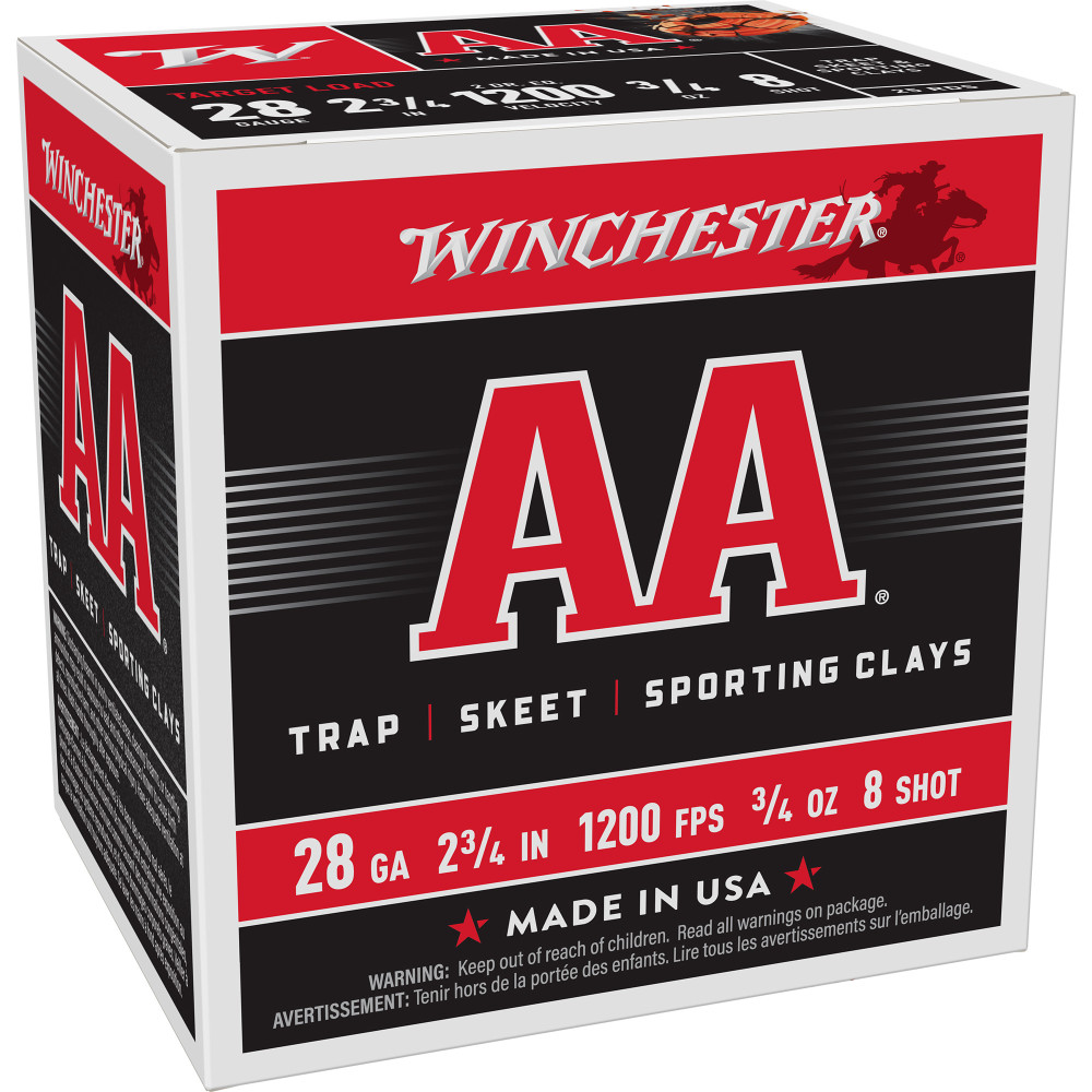 WIN AA TRGT 28GA 2-3/4" #8 25/250