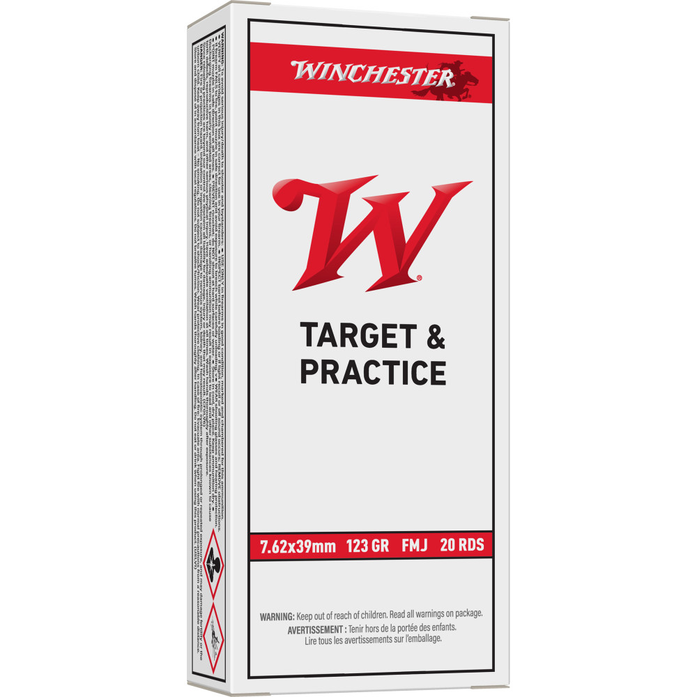 WIN USA 762X39 123GR FMJ 20/200