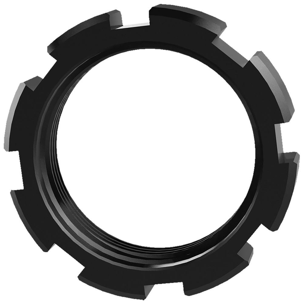 YHM JAM NUT VICTRA-12 BLK